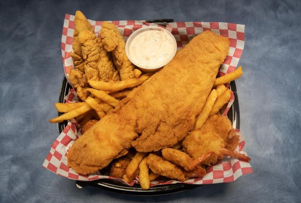 Fish Super Combo from Bailey Seafood in Buffalo, NY