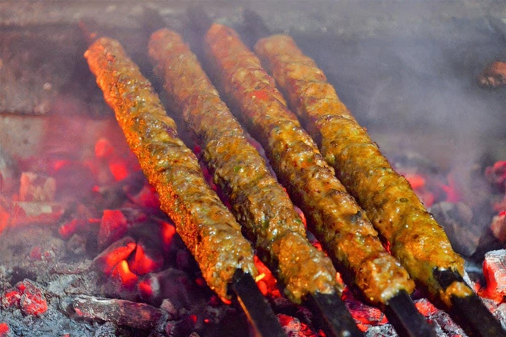 Seekh Kebab half from Punjabi Tandoor - San Diego (Morehouse Dr) in San Diego, CA