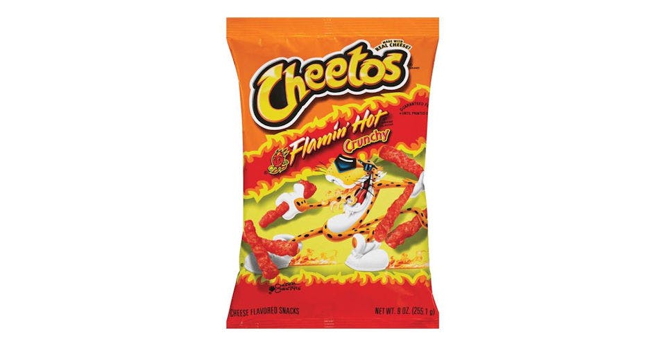 Frito-Lay Cheetos Crunchy Flamin (8.5 oz) from CVS - W Lincoln Hwy in DeKalb, IL