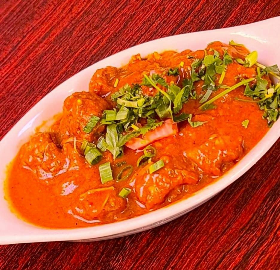 Lamb Rogan Josh from OM Indian Cuisine in San Francisco, CA