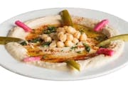 Hummus from Casablanca in Milwaukee, WI