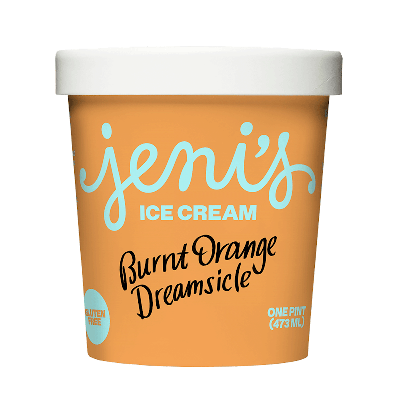 Burnt Orange Dreamsicle Ice Cream Pint from Jeni's Splendid Ice Creams - 29th St S in Birmingham, AL
