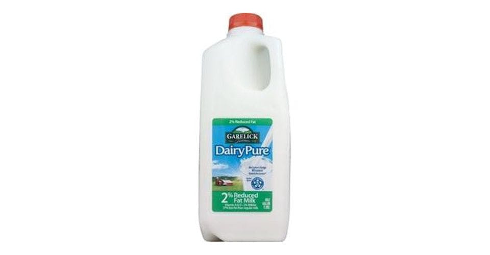 Garelick Farms DairyPure 2% Reduced Fat Milk (1/2 gal) from CVS - N 14th St in Sheboygan, WI