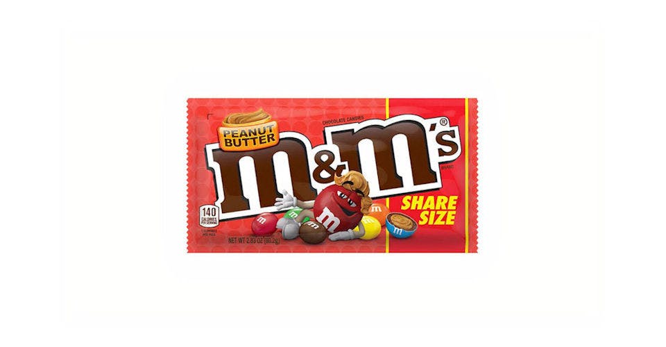 M&M's Peanut Butter Share Size (2.83 oz) from Casey's General Store: Asbury Rd in Dubuque, IA
