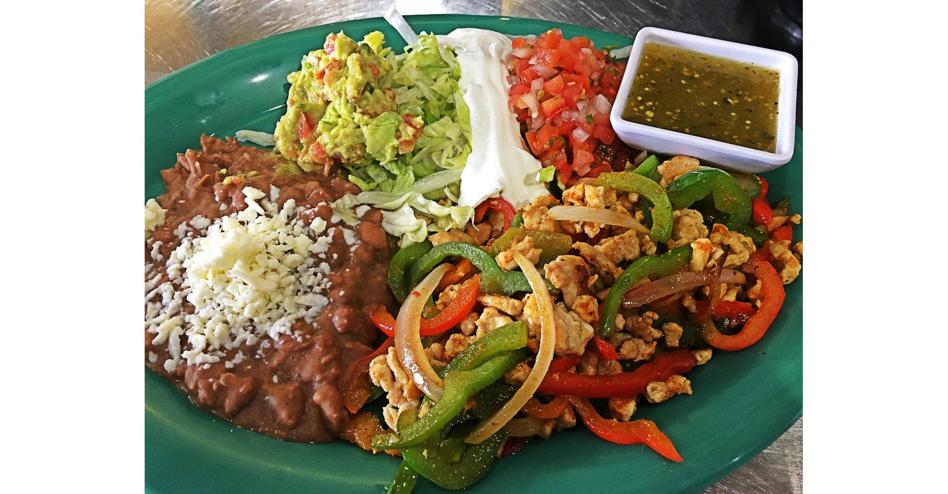 Fajitas from Silly Serrano Mexican Restaurant in Eau Claire, WI