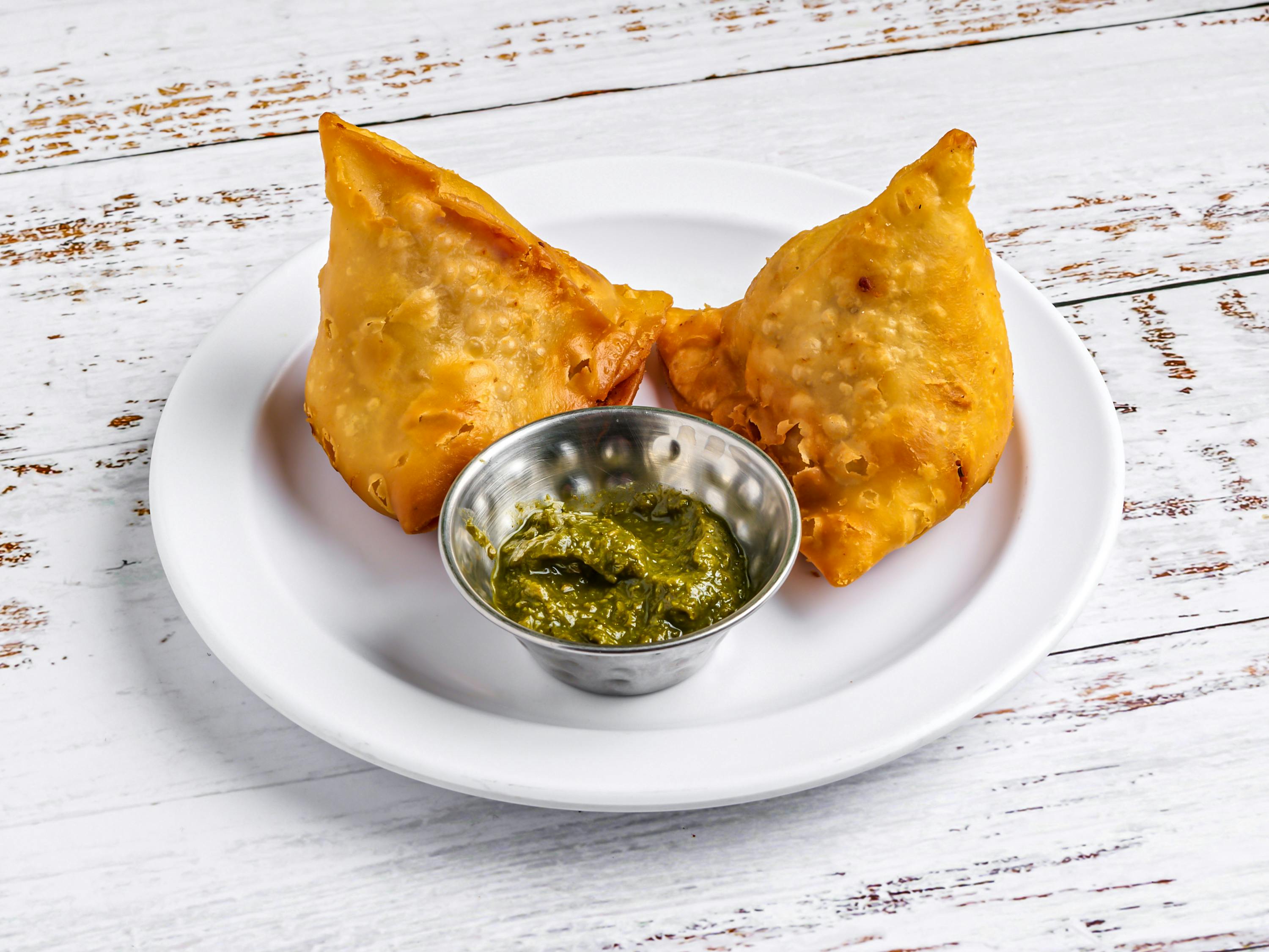 Vegetable Samosa from Stango Cuisine in Champaign, IL