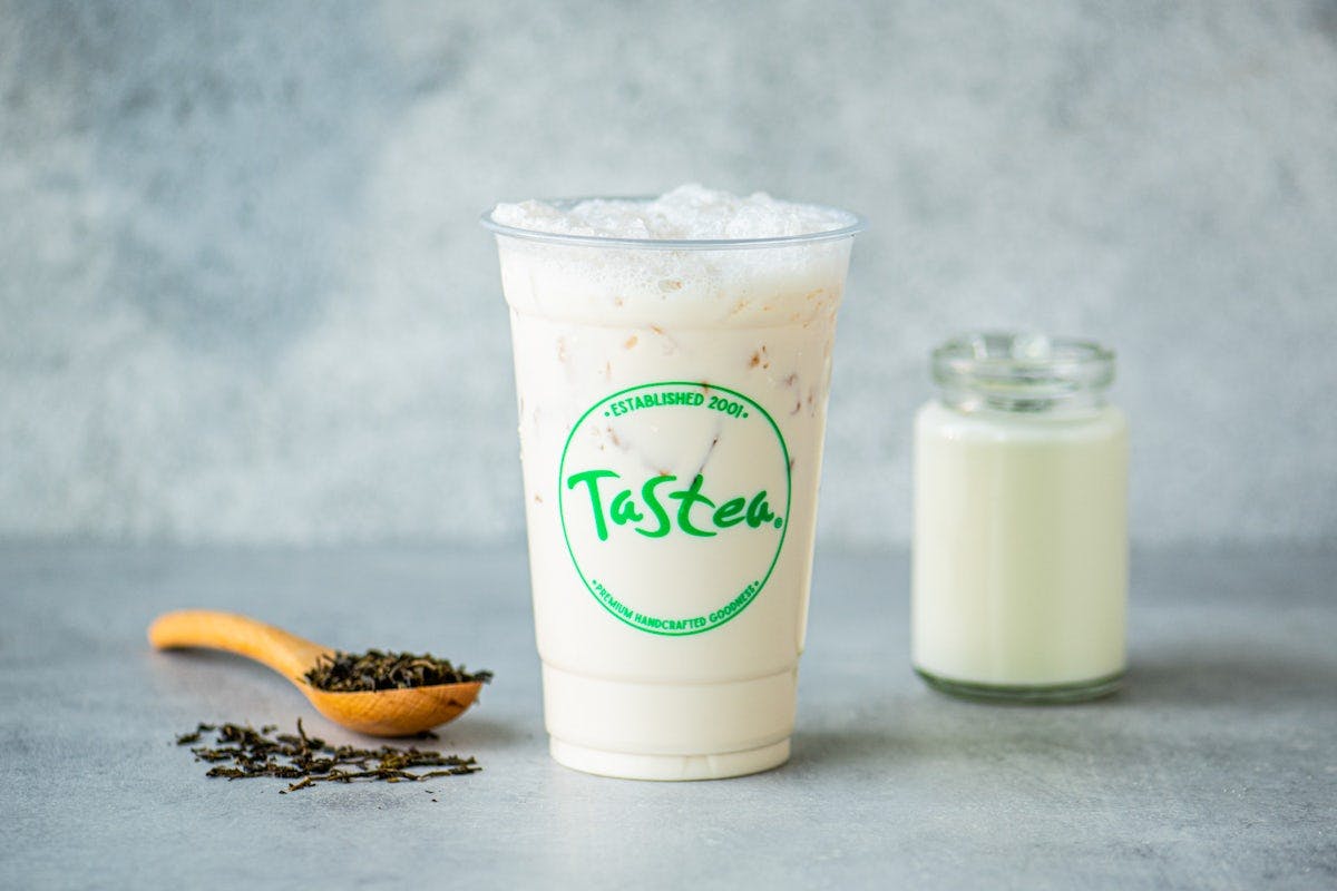 Winter Melon Green Milk Tea from Tastea - Sunnyvale in Sunnyvale, CA