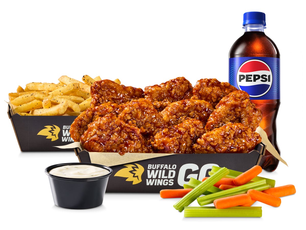 10 Boneless Wings Combo from Buffalo Wild Wings GO - Potranco Rd in San Antonio, TX