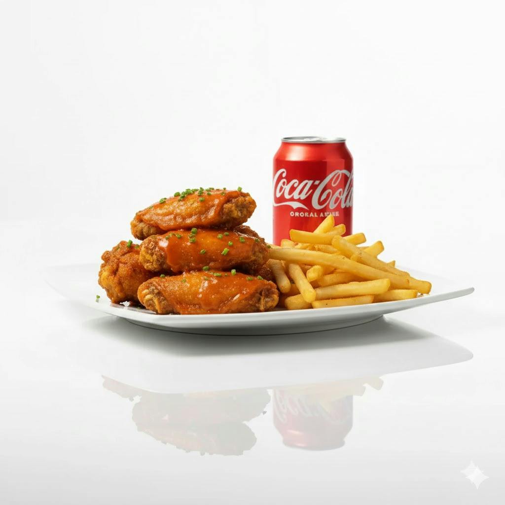 Wing Combo from HalalFlame - N Broad St in Meriden, CT