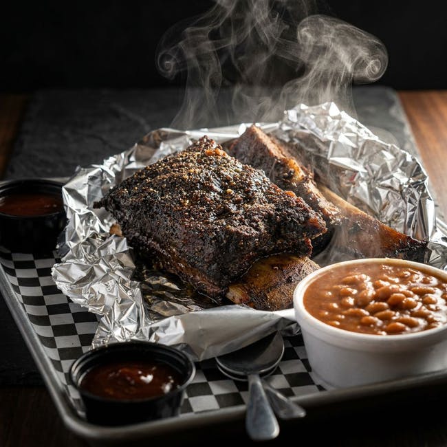 Beef Ribs  1/2 rack GF/SF from Santa Maria BBQ in Huntington Beach, CA