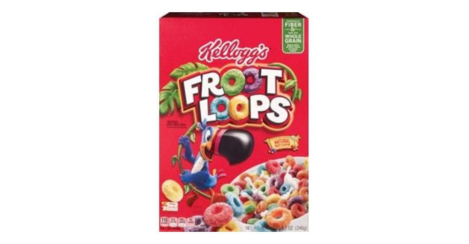 Kellogg's Froot Loops Cereal (8.7 oz) from CVS - N 14th St in Sheboygan, WI