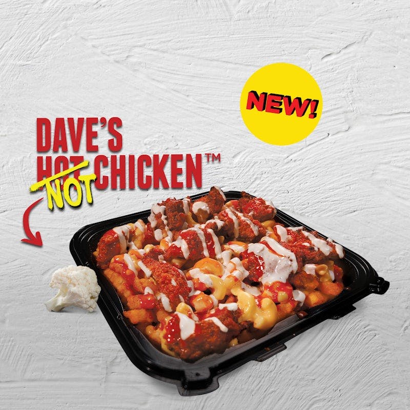 Large Top-Loaded Spicy Buffalo Cauli Mac from Dave's Hot Chicken - W Wisconsin Ave in Appleton, WI