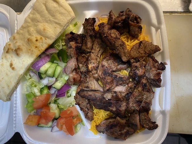 Lamb Tikka On Rice from Halal Bites in Johnson City, NY