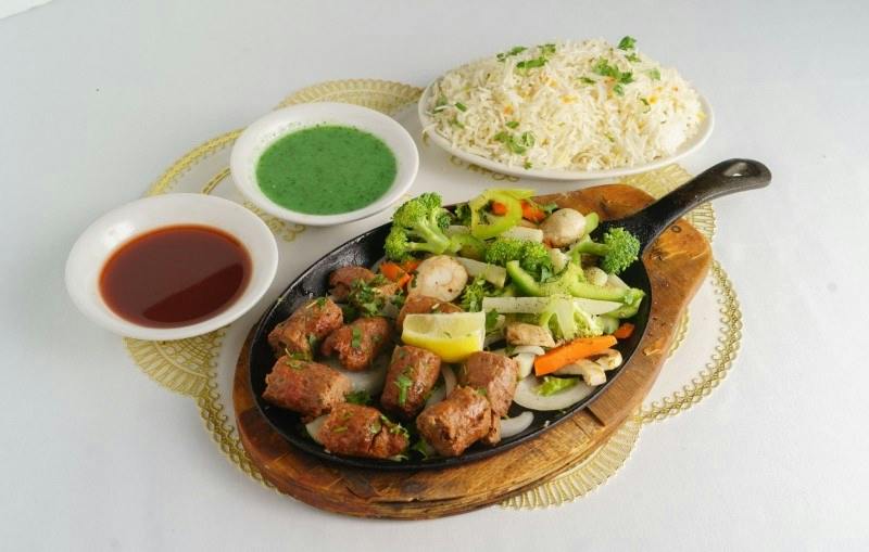 Lamb Keema Kabob from Jewel of India in Seattle, WA