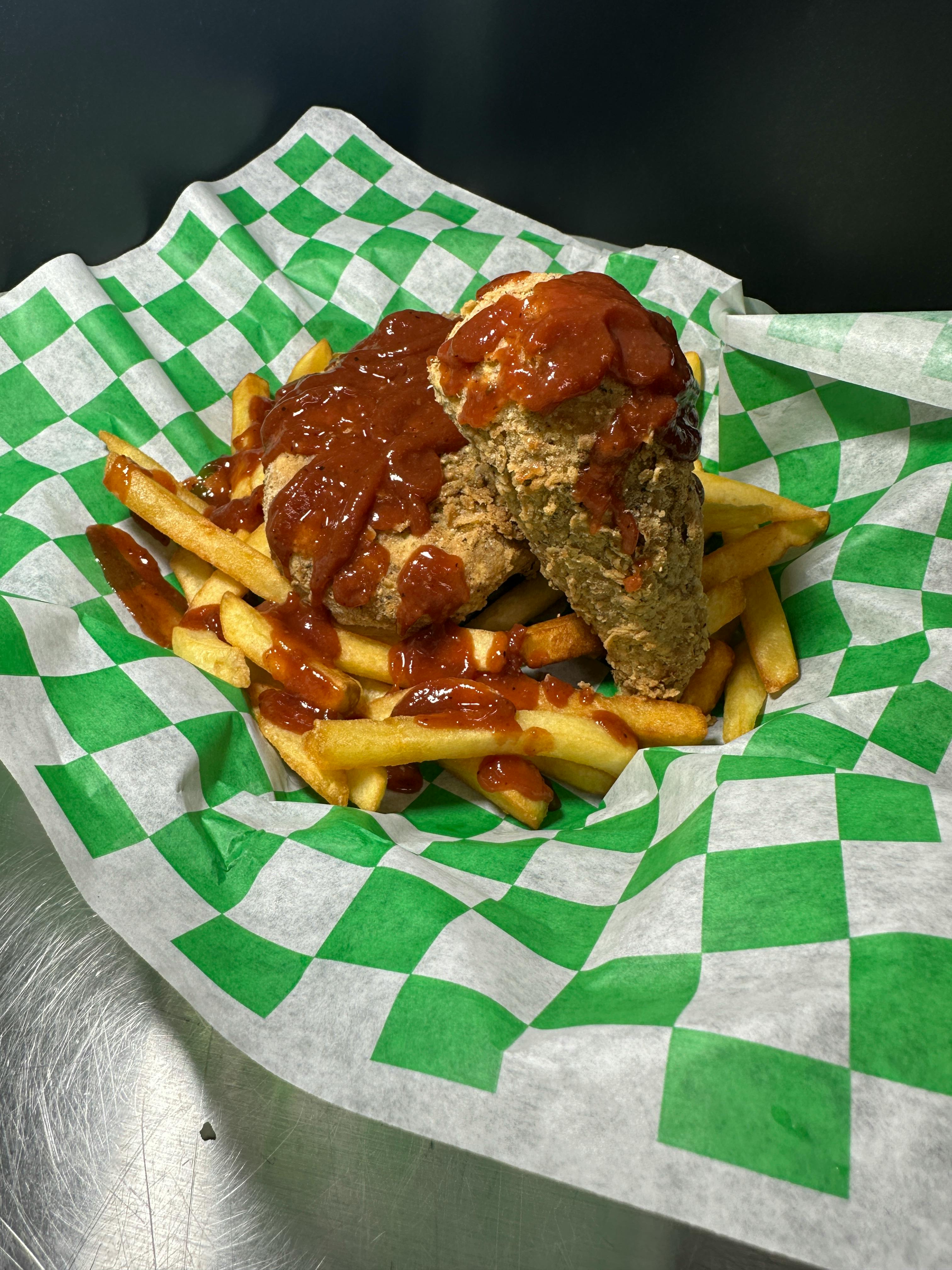 CHICAGO 2PCS MILD CHICKEN MEAL from Justveggiez in Madison, WI