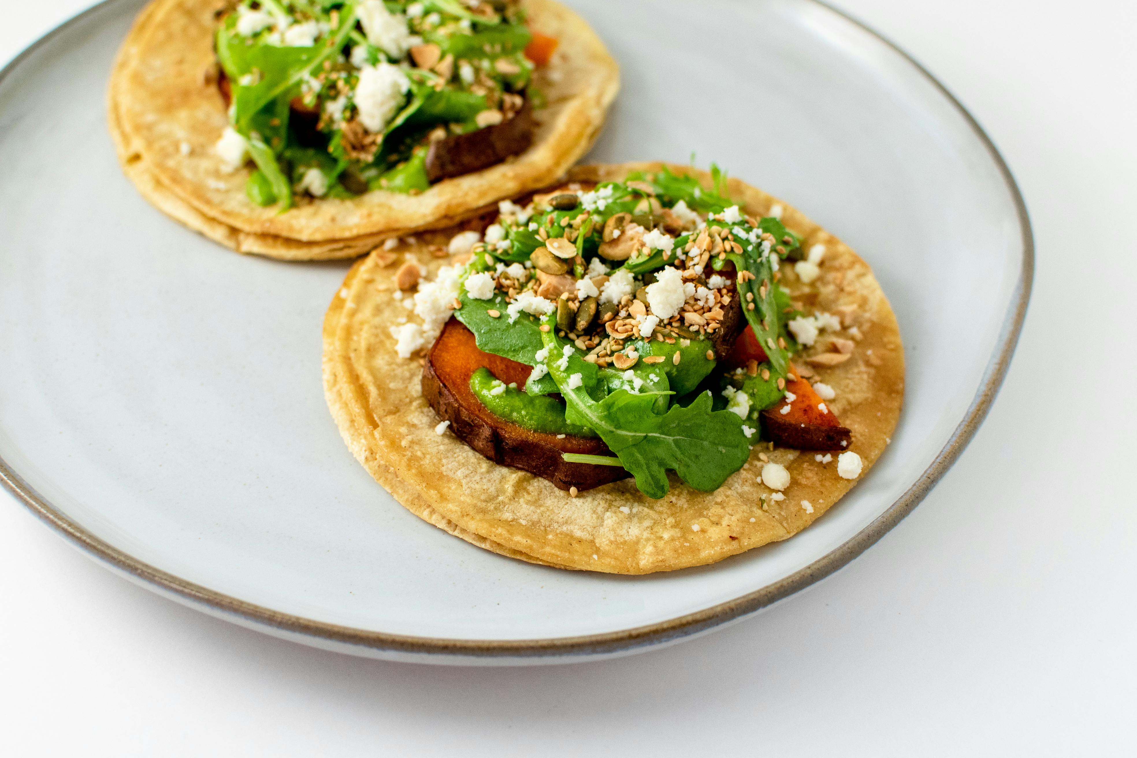 Roasted Sweet Potato Tacos from Taco Royale - Mormon Coulee Rd in La Crosse, WI