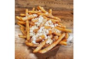 Large Greek Fries from Parthenon Gyros in Madison, WI
