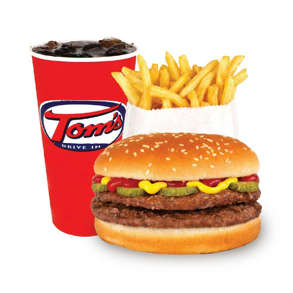 1/2 Burger Combo from Tom's Drive In - Sheboygan in Sheboygan, WI