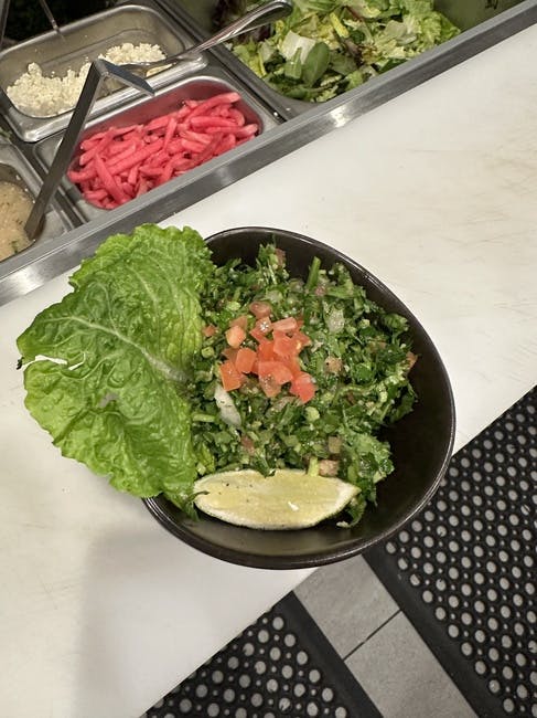 Lunch Tabboul? Salad from Mezze #1 in Conroe, TX