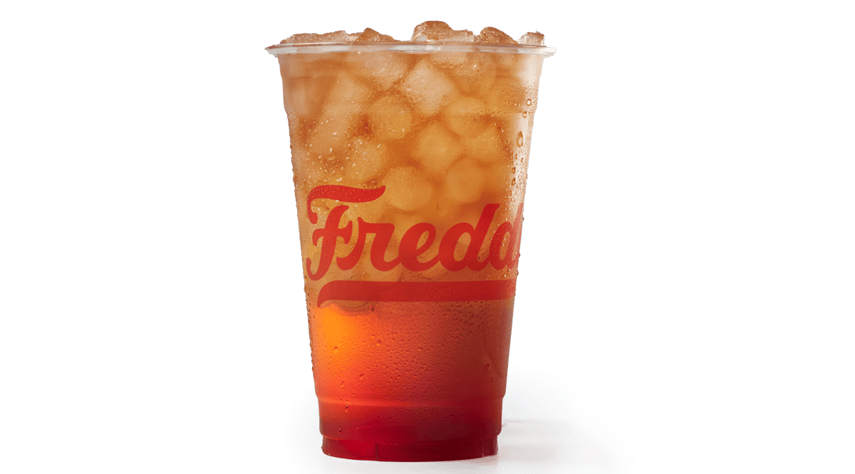 Strawberry Sunset Tea from Freddy's Frozen Custard and Steakburgers - SW Gage Blvd in Topeka, KS