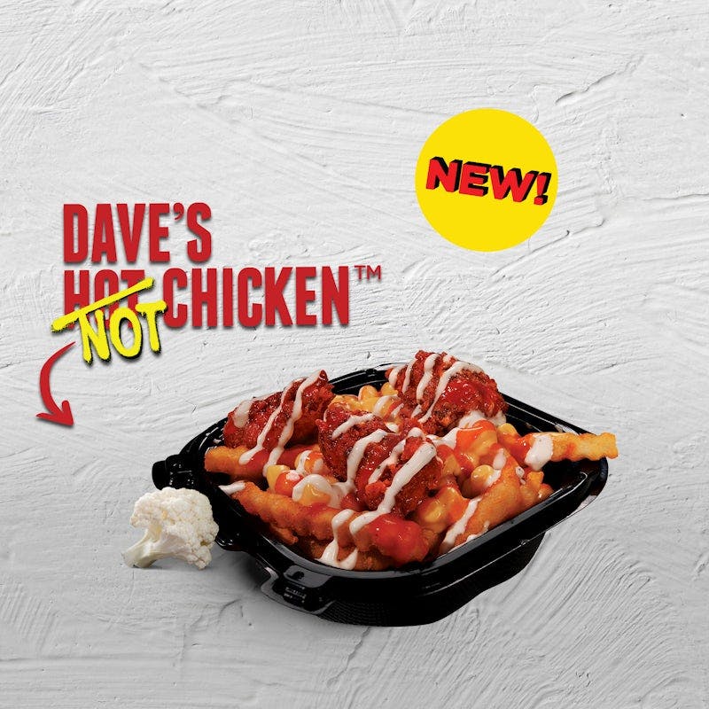 Small Top-Loaded Spicy Buffalo Cauli Mac from Dave's Hot Chicken - W Wisconsin Ave in Appleton, WI