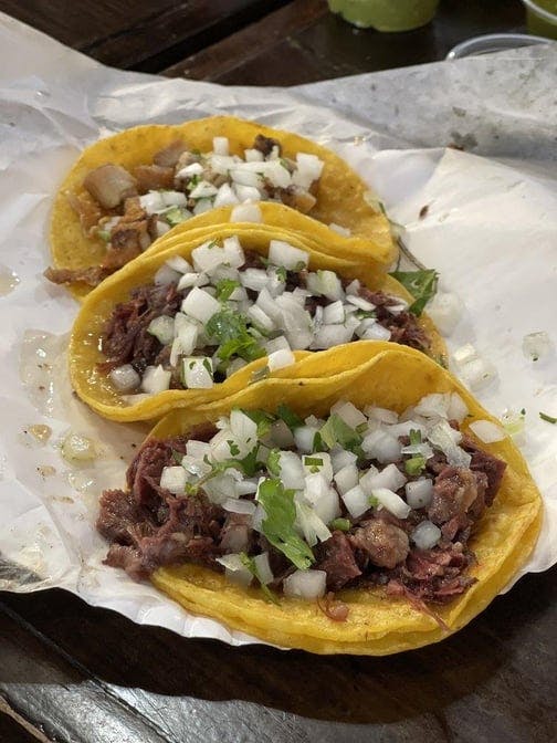 Cabeza Taco from Tacos La Calle - Beach Blvd in Buena Park, CA