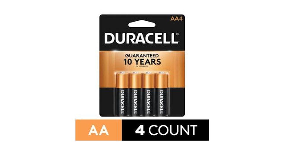 Duracell CopperTop AA Alkaline Battery (4 ct) from CVS - Iowa St in Lawrence, KS