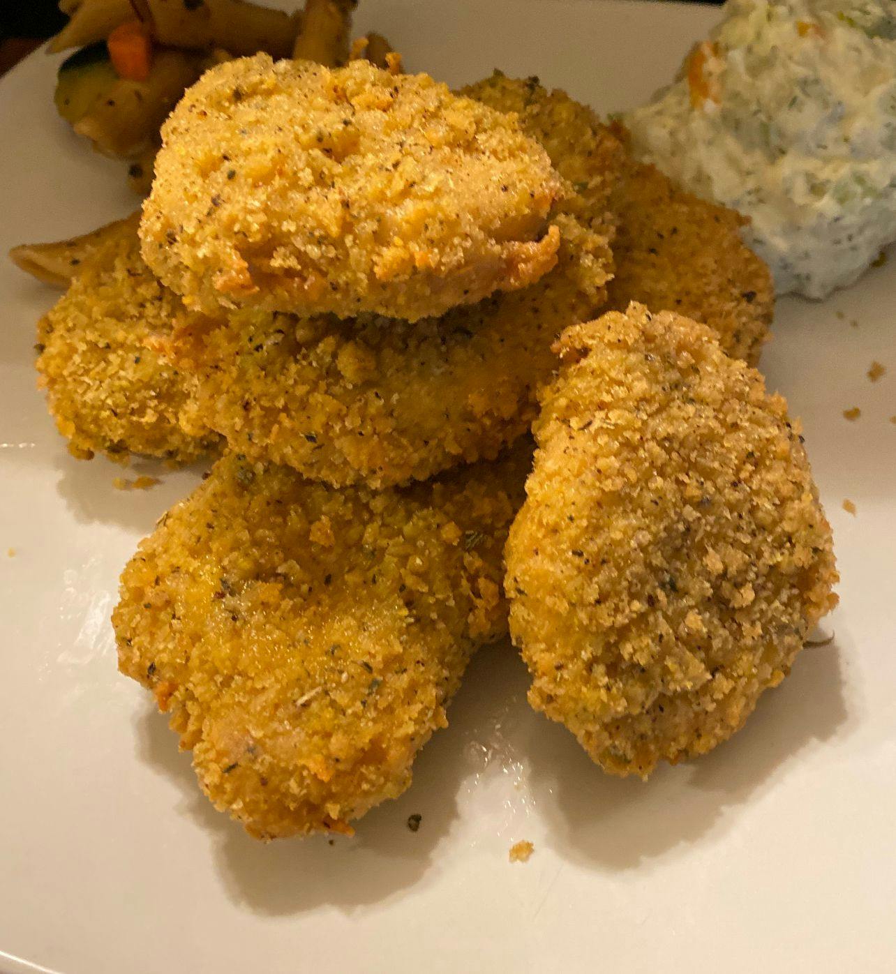 GLUTEN FREE CHICKEN NUGGETS (GF) from Justveggiez in Madison, WI