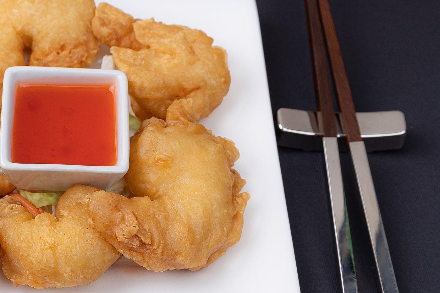Sweet and Sour Chicken (5LB Half Pan) from General Tso's Restaurant & Catering - Dunwoody in Dunwoody, GA