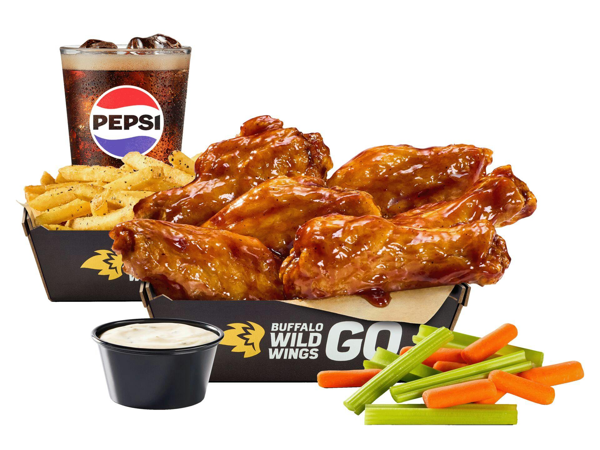 10 Bone-in Wings Combo from Buffalo Wild Wings - Montgomery Blvd NE in Albuquerque, NM