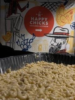 White Cheddar Mac Half Tray from Happy Chicks - East 6th St in Austin, TX