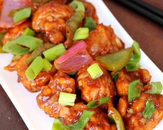 Chilli Mushroom from IGrill Kebabs & Biryanis in Santa Clara, CA