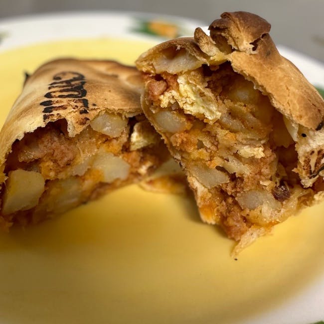 Chorizo Empanada from Cafe Buenos Aires - 10th St in Berkeley, CA
