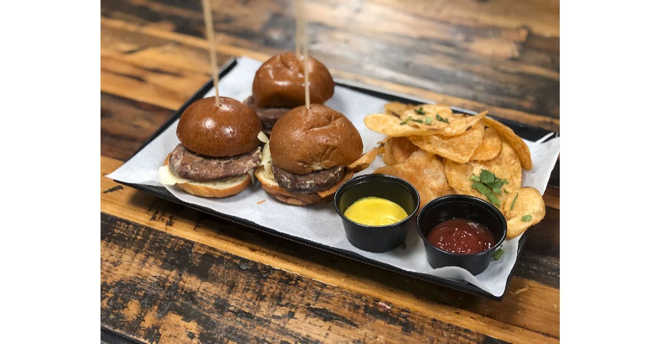 Cheddar Burger Sliders from Sip Wine Bar & Restaurant in Tinley Park, IL