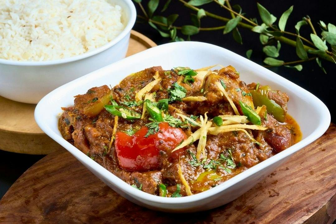 Aloo Gobi Capsicum from Rock N Grill Indian Authentic Cuisine & Bar in Round Rock, TX