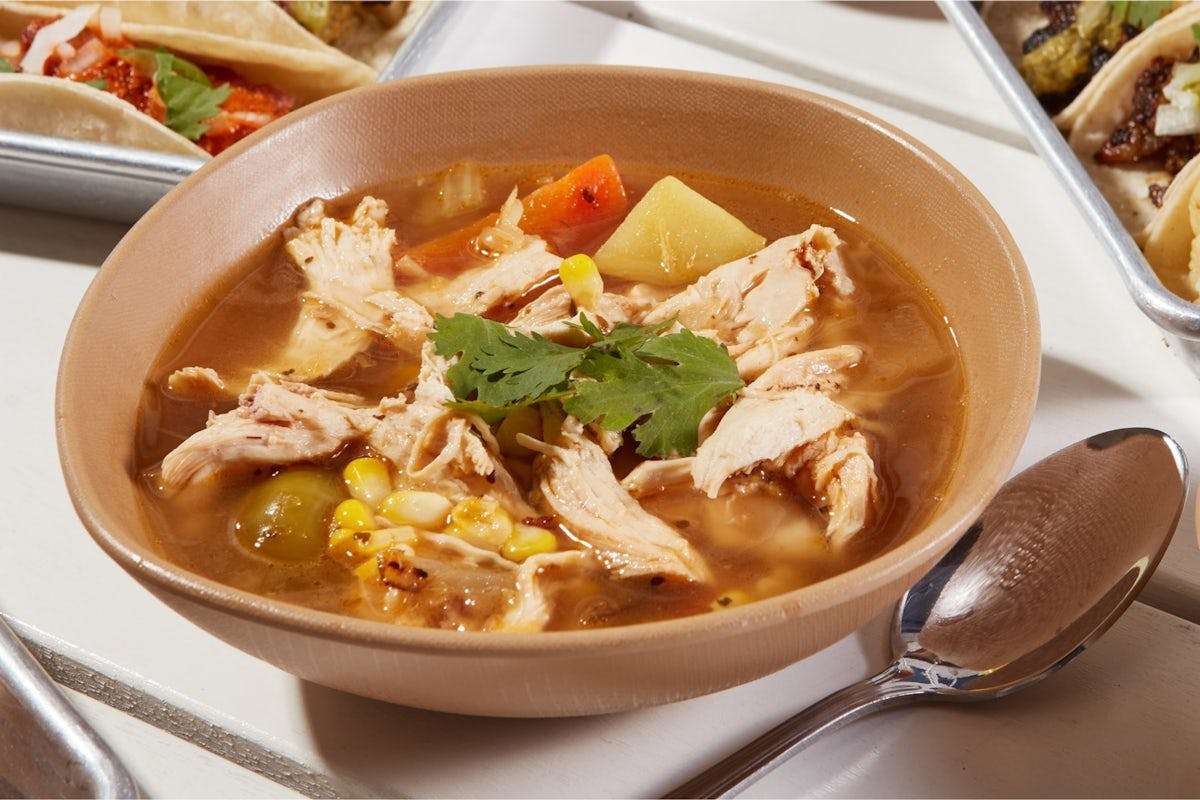 chicken soup from Bartaco - Hilldale in Madison, WI
