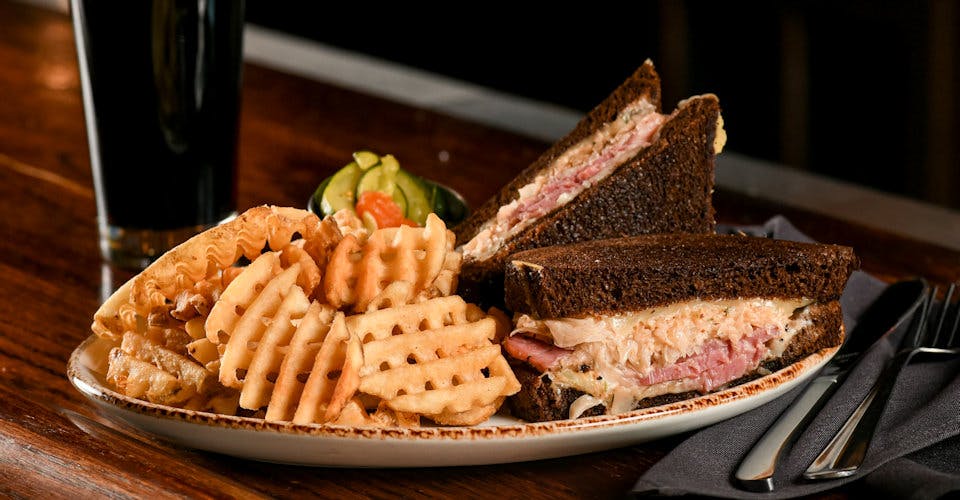 Reuben Sandwich from Craftsman Table & Tap in Middleton, WI