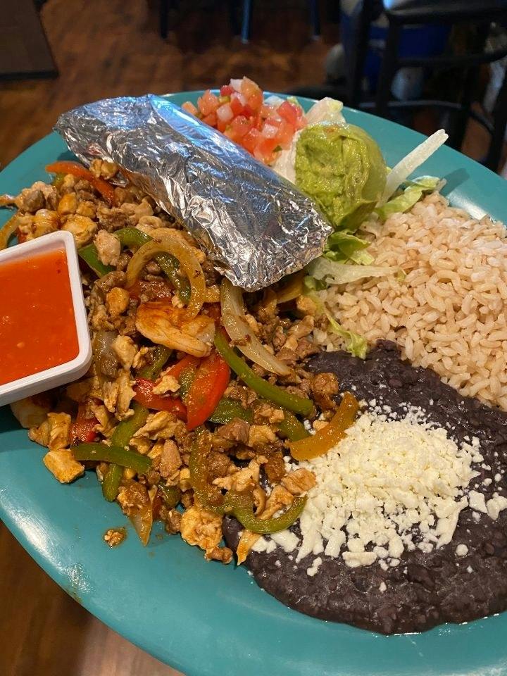 Fajita Combo from Silly Serrano Mexican Restaurant in Eau Claire, WI