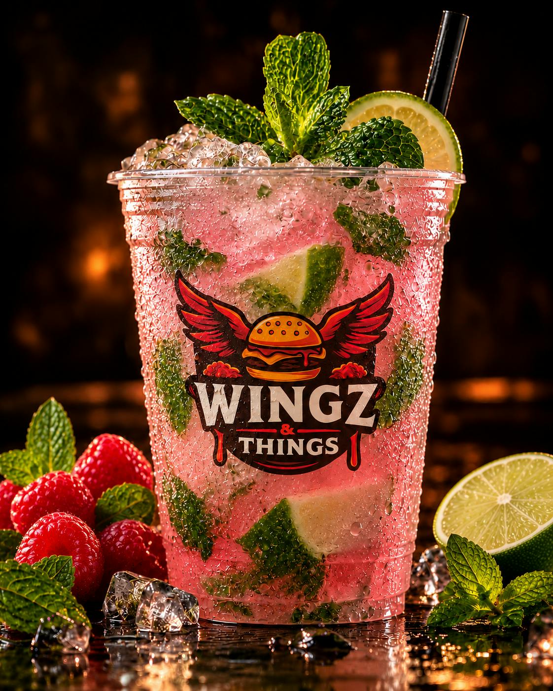 MOJITO RASPBERRY REFRESHER from Wingz and Things in Milwaukee, WI