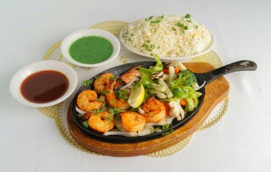 Tandoori Prawns from Jewel of India in Seattle, WA