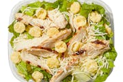 Grilled Chicken Caesar Topper Salad Salads from Toppers Pizza - Onalaska in Onalaska, WI