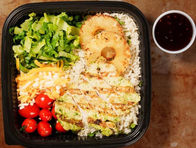 5.Hawaiian Bowl. from Bullhorns Burger + Grill - North Broad St in Elizabeth, NJ