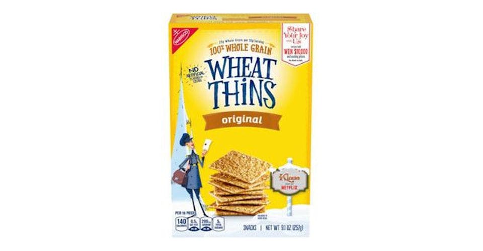 Nabisco Original Wheat Thins (9.1 oz) from CVS - S Bedford St in Madison, WI