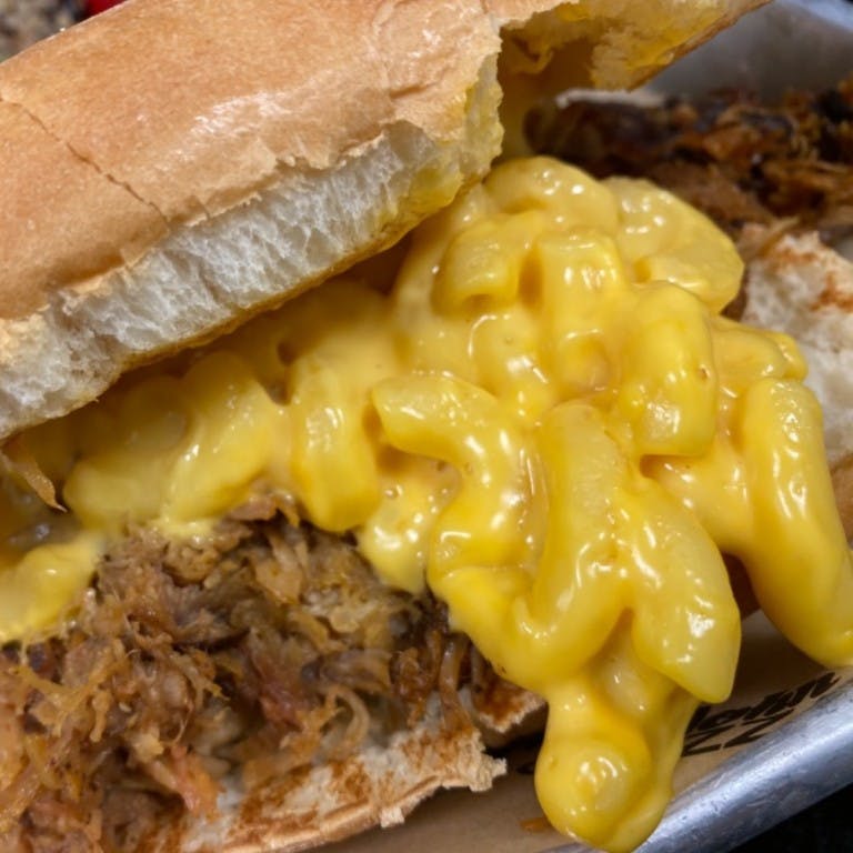 Pig Mac from Parker John's BBQ & Pizza - Green Bay in Green Bay, WI