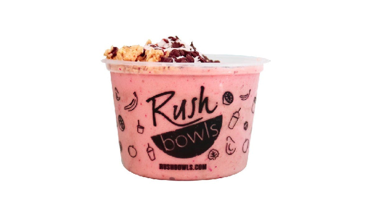 Chocolate Covered Strawberry Bowl from Rush Bowls - 230 Hammond Dr in Sandy Springs, GA