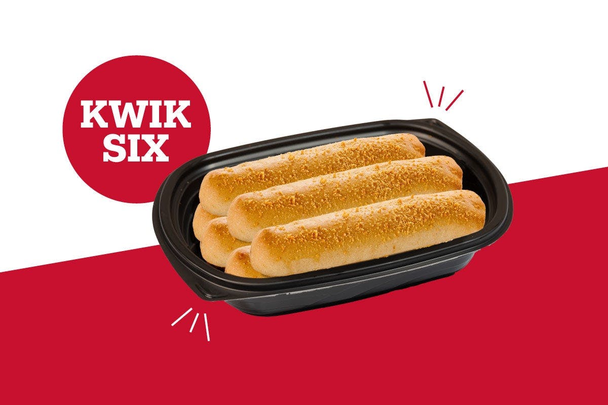 Kwik Six- Cheese Filled Breadsticks from Kwik Trip - 28th St in Kenosha, WI