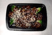 S10. Crispy Sesame Beef from Asian Flaming Wok in Madison, WI