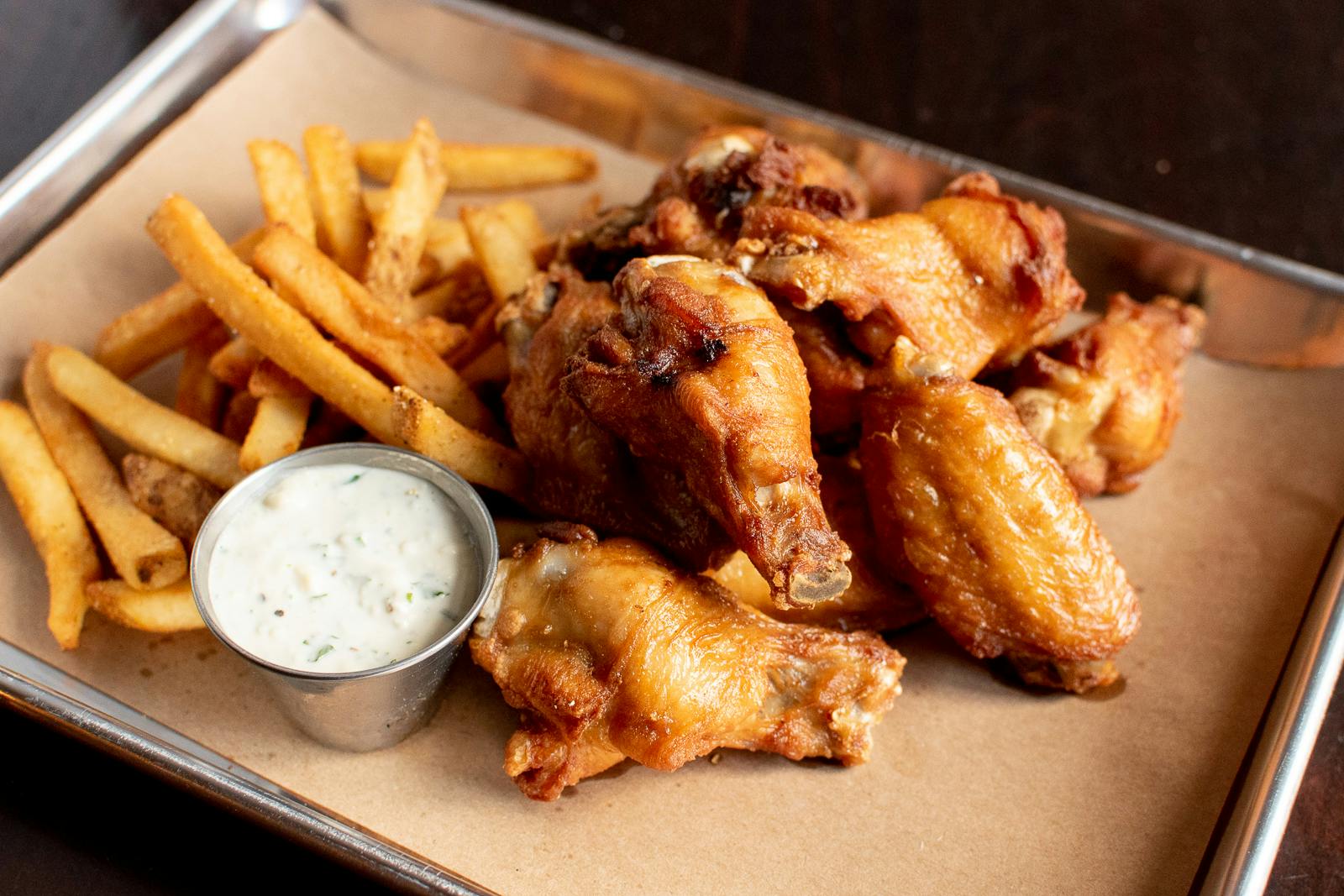 Traditional Bone-In Wings Combo Meal from Midcoast Wings - N Oakland Ave in Milwaukee, WI