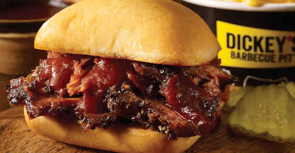 Slider from Dickey's Barbecue Pit: Lawrence (NY-0830) in Lawrence, NY