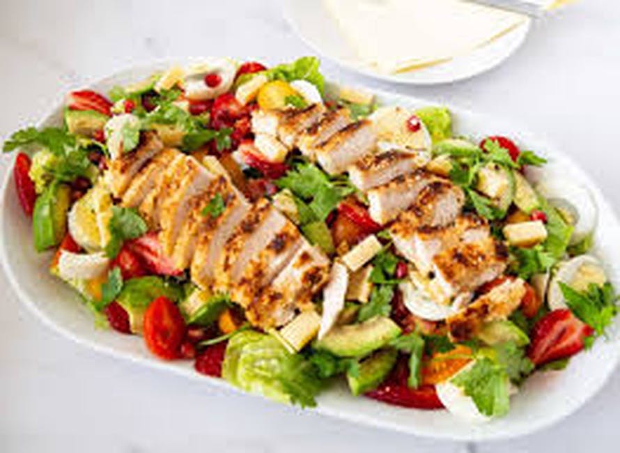 Grilled Chicken Salad Tray from King's Pizza & Subs in Baltimore, MD